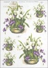 spring, flower, flowers, snowdrops, violets, bouquets, bouquets, R329