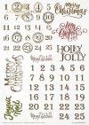 Creative Set RP047 Vintage Advent Calendar