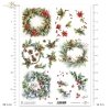 zimowe wianki*winter garlands*Wintergirlanden*guirnaldas de invierno