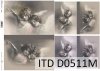 Decoupage paper ITD D0511M