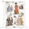 papier ryżowy decoupage - Vintage, moda damska i męska*papel de arroz decoupage - hombres y las mujeres