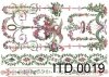 Decoupage paper ITD D0019M