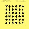 symbole kart, karo, trefl, kier, pik*card symbols, diamonds, clubs, hearts, spades*Karten-Symbole, Karo, Kreuz, Herz, Pik*símbolos de cartas, diamantes, tréboles, corazones, picas