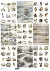 Papel de arroz decoupage A3 R1193L