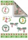 Scrapbooking papeles en juegos - juguetes de navidad * Скрапбукинг бумаги в наборах - Рождественские игрушки