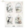 Papel de arroz para decoupage R2566