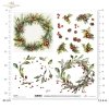 zimowe wianki*winter garlands*Wintergirlanden*guirnaldas de invierno