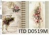 papel decoupage clásico D0519M