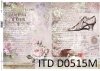 papel decoupage clásico D0515M