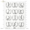 zając, zające, wieniec, wieńce, wianek, R2015, hare, hares, wreath, garland, Hase, Hasen, Kranz, Girlande, liebre, liebres, guirnalda, guirnalda