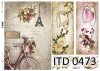 papel decoupage clásico D0473M