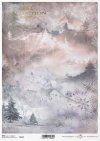 Papel decoupage de vacaciones, starlets, copos de nieve*Holiday Decoupage Papier, Sternchen, Schneeflocken*Праздничная бумага для декупажа, звездочки, снежинки