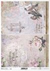 retro, ptak, klatka dla ptaków, ramka, tło, kwiat, róża, róże, dekor, ornament, ręczne pismo, list, R709, bird, birdcage, frame, background, flower, rose, decor, ornament, handwriting, letter, Vogel, Vogelkäfig, Rahmen, Hintergrund, Blume, Rose, Dekor, Or