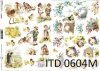 papel decoupage clásico D0604M