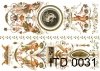papel decoupage clásico D0031M