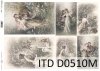 papel decoupage clásico D0510M