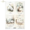 Papel de arroz para decoupage R2565