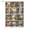 Papel de arroz decoupage A3 R1506L