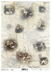 papel decoupage clásico D0482M
