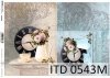 papel decoupage clásico D0543M
