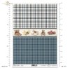 niebieska kratka, krateczka, w kratkę, prezenty dla dzieci, zabawki, pluszaki, przytulanki, maskotki, miś, misie, konik na biegunach, tło, tła, blue check, blue checkered, gifts for children, toy, toys, cuddly, mascots, teddy bear