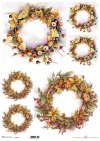 wieńce jesienne, jesień*autumn wreaths, autumn*Herbstkränze, Herbst*coronas de otoño, otoño