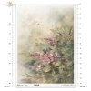 dekoracyjne wzory, motywy kwiatowe, bukiet kwiatów, Ogród Muz, Garden of Muses * Mulberry decoupage paper FPA1005, decorative patterns, floral motifs, bouquet of flowers, Garden of Muses *Seria Garden of Muses