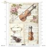 rice paper, papier decoupage ryżowy, papier scrapbooking, szablony, mixmedia, mixed media, folie termoton * ITD Collection