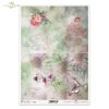 akwarelowe tła, kwiaty, lato, echinacea, dzika róża, róże, biedronka, motyl, miłość, zakochane pary, Summer Love Story, watercolour backgrounds, flowers, summer, echinacea, wild rose, roses, ladybird, butterfly, love, couples in love