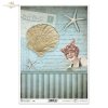 motywy marynistyczn, lato, wakacje, kobieta, kobiety, muszla, rozgwiazda, list, pocztówka, paski, R937, maritime motifs, summer, holiday, woman, women, shell, starfish, letter, postcard, stripes, Maritime Motive, Sommer, Urlaub, Frau, Frauen, Muschel, See