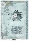 *Papier Decoupage Blumen, Dekoration, Fenster in Blumen*бумага декупаж цветы, украшение, окно в цветы