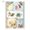 ptaki, ptaszki, vintage, retro, zima, ostrokrzew, Home Sweet Home, paski, paseczki, birds, winter, holly, Home Sweet Home, stripes, Vögel, Winter, Stechpalme, Streifen, pájaros, invierno, acebo, rayas