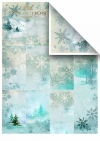 Papeles para scrapbooking en sets - invierno*Бумаги для скрапбукинга в наборах - зима