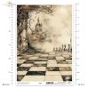 szachy, zamek, baśniowy krajobraz, pionki, figury szachowe, zegar*chess, castle, fairytale landscape, pawns, chess pieces, clock*Schach, Schloss, Märchenlandschaft, Bauern, Schachfiguren, Uhr*ajedrez, castillo, paisaje de cuento, peones, piezas de ajedrez