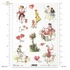 zakochani, Walentynki, serduszka, serduszko, serce, amor, amorek, R294