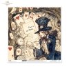 kapelusznik, karty as, kier, serce, zegar, mroczna elegancja, mroczne elementy*hat, ace cards, hearts, clock, dark elegance, dark elements*Hut, Karten-Ass, Herzen, Uhr, dunkle Eleganz, dunkle Elemente*sombrero, cartas as, corazones, reloj, elegancia oscur