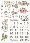 Zestaw kreatywny (HS code 48021000) RP047 Vintage Advent Calendar