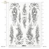 dekor, wykończenie, dekoracja roślinna, motyw roślinny, bukiet, wstążka, wstążki, kokarda, kokardka, R2010, decor, plant decoration, plant motif, bouquet, ribbon, ribbons, bow, Dekor, Verzierung, Pflanzendekoration, Pflanzenmotiv, Blumenstrauß, Band, Bänd