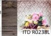 Papier decoupage deski, tapeta, kwiaty, owoce, martwa natura*Decoupage paper boards, wallpaper, flowers, fruits, still life