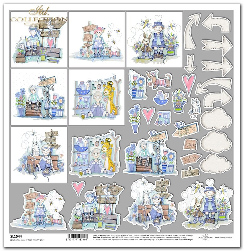 CHICIRIS Craft Schneidwerkzeuge Set 5-teilig - Präzisionswerkzeuge Für Scrapbooking & Decoupage