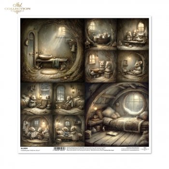 Бумага для скрапбукинга SCL649