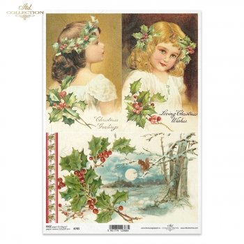 рисовая бумага для декупажа R0785