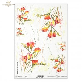 Reispapier für Serviettentechnik und Decoupage R0915