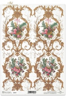 Reispapier für Serviettentechnik und Decoupage R0047