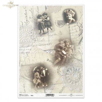 Reispapier für Serviettentechnik und Decoupage R0561