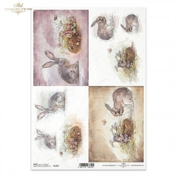 Reispapier für Serviettentechnik und Decoupage R1355