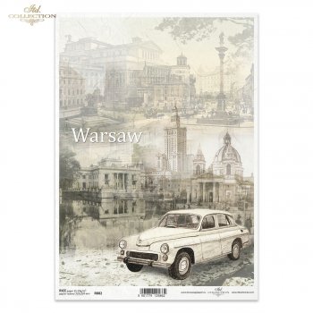 Reispapier für Serviettentechnik und Decoupage R0882
