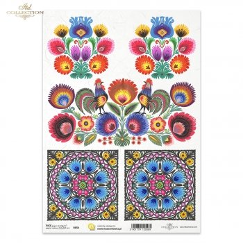 Reispapier für Serviettentechnik und Decoupage R0854