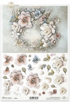 Reispapier für Serviettentechnik und Decoupage R2614