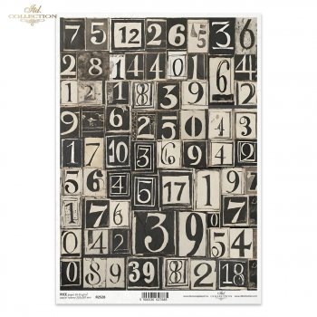 Reispapier für Serviettentechnik und Decoupage R2528